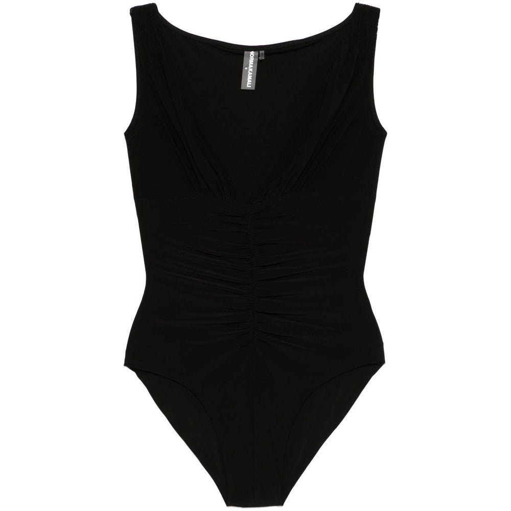 Norma Kamali Top Black Topwear