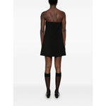 Self-Portrait crepe bandeau mini dress Dresses