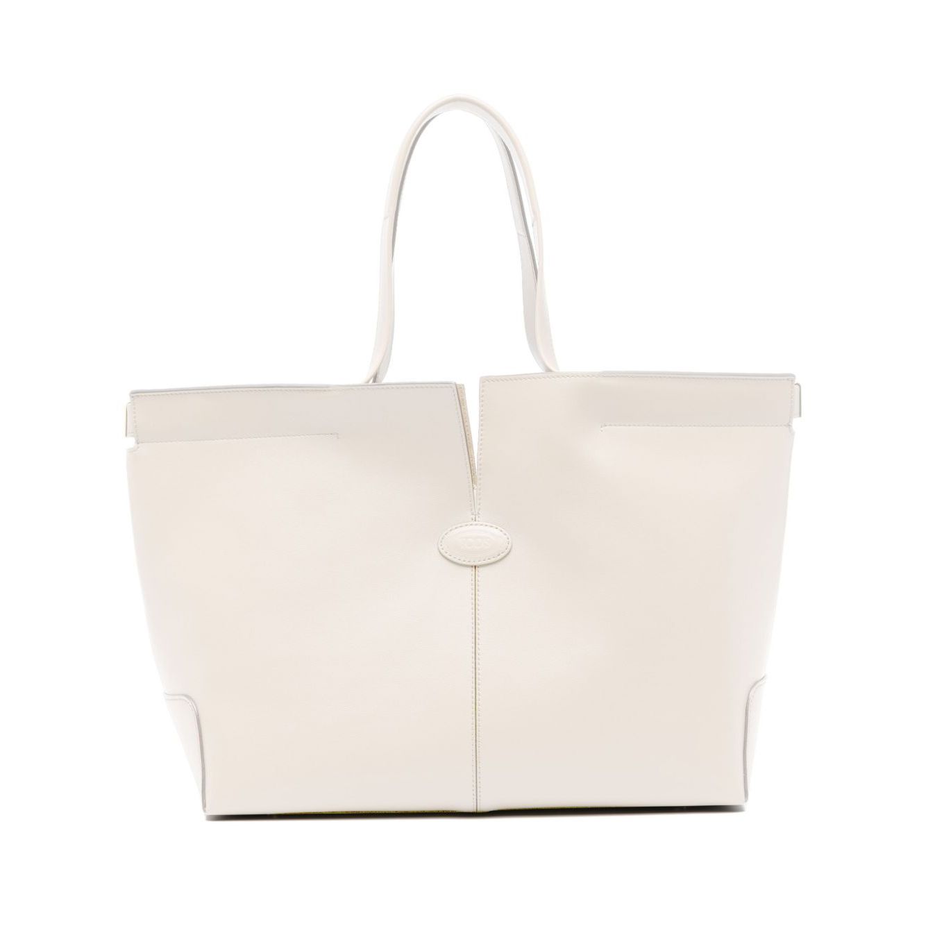 Front view with bag zipped and handles upright.