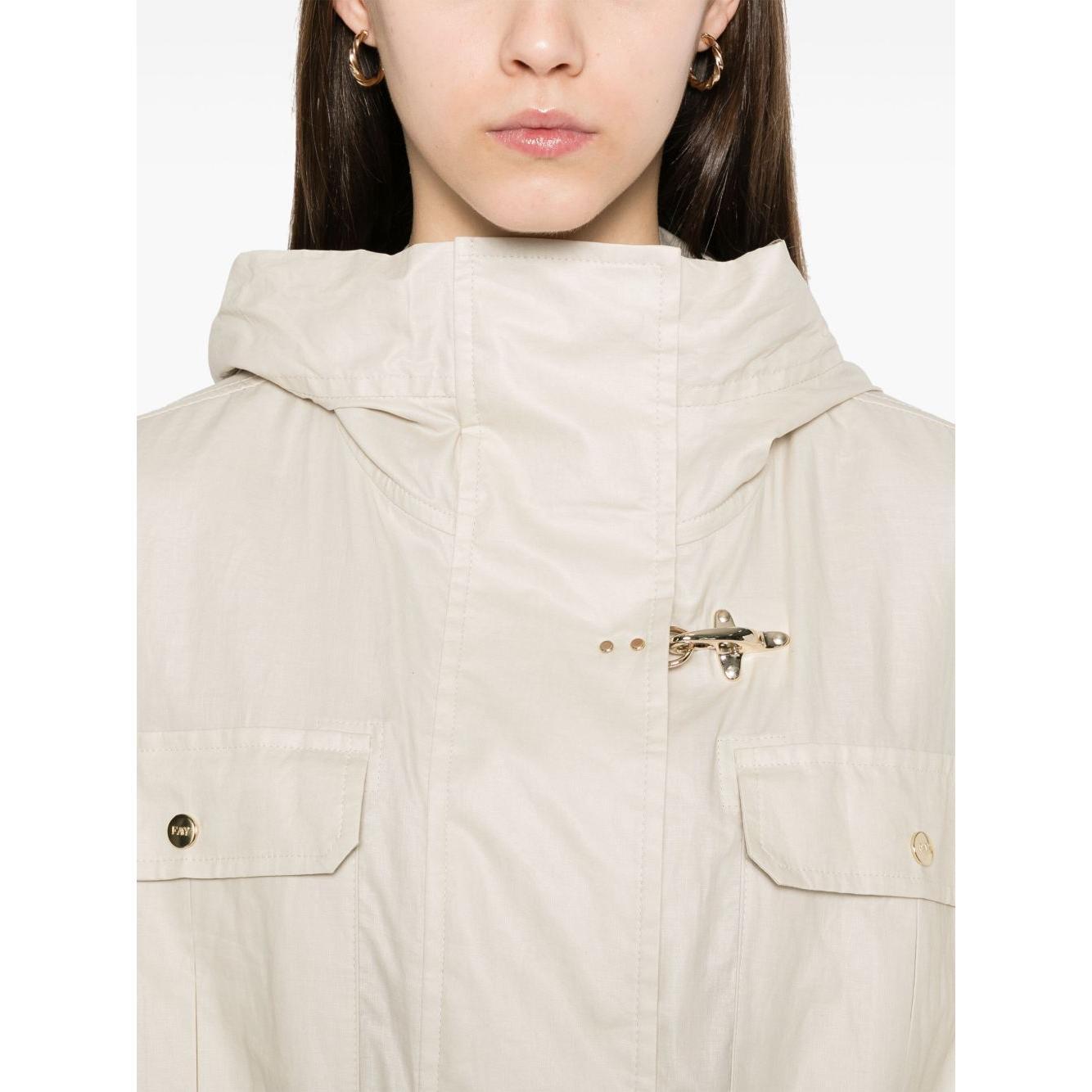 Fay Coats White Coats