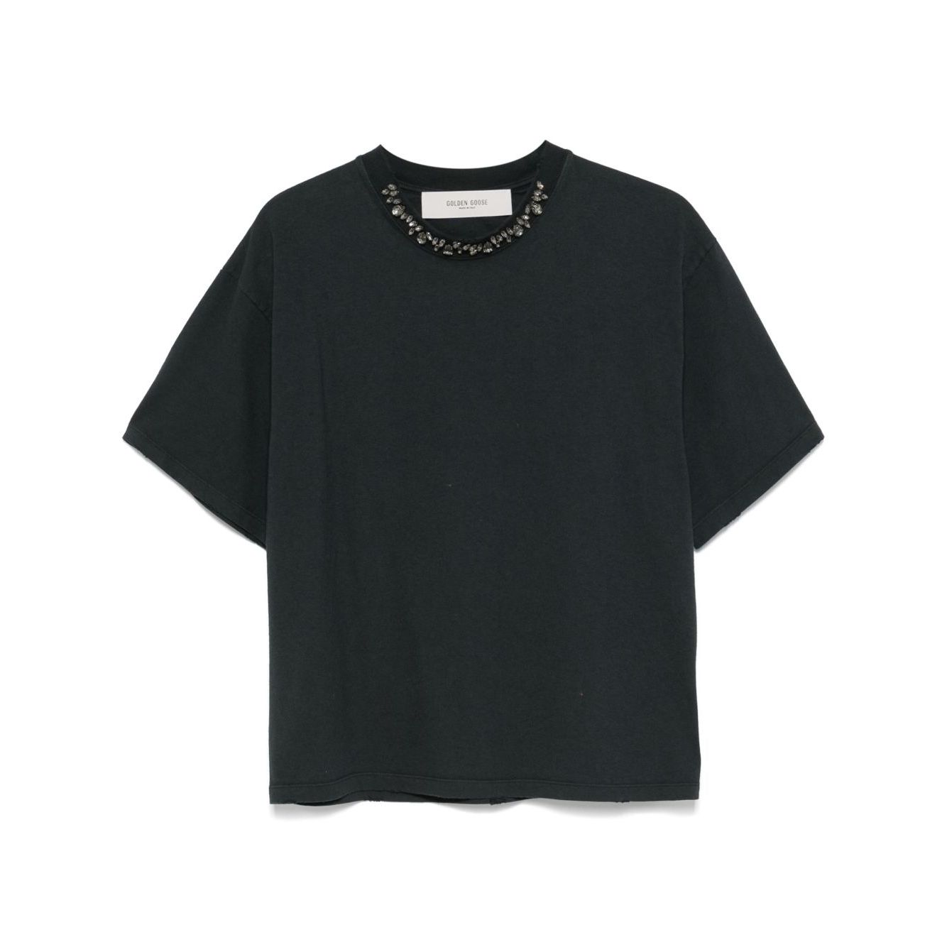 Golden Goose T-shirt with crystals