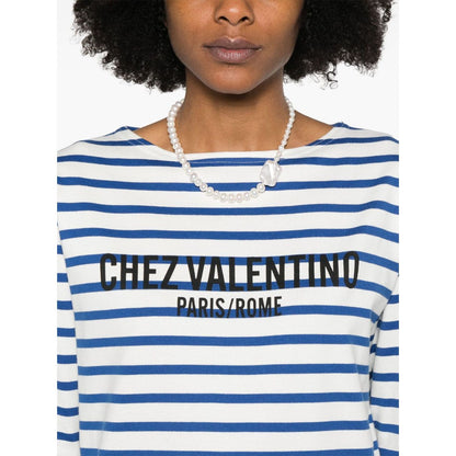 Valentino striped T-shirt Topwear