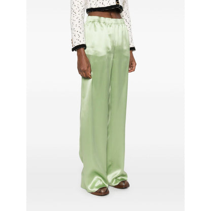 Valentino wide leg silk trousers Trousers