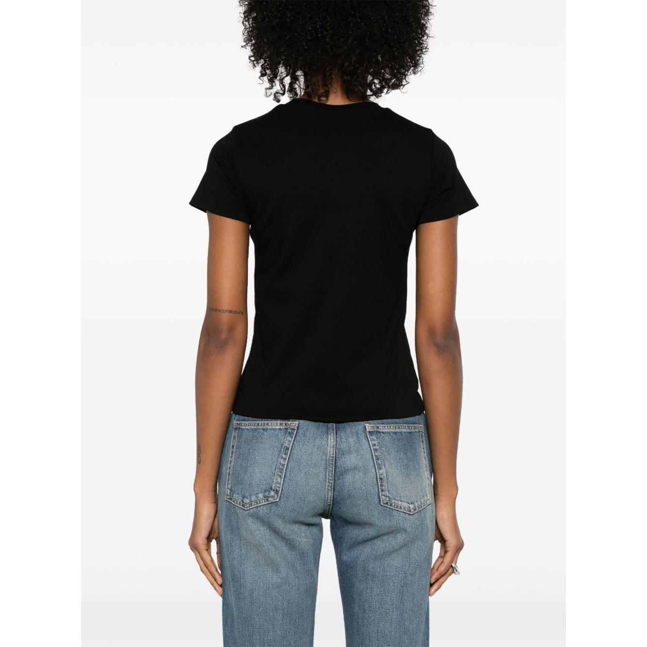 Alexander McQueen T-shirts and Polos Black Topwear