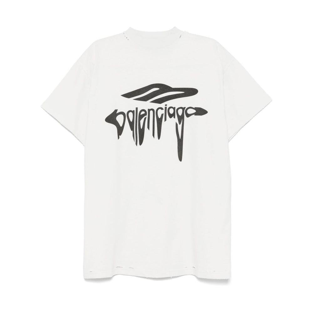 Balenciaga T-shirts and Polos White