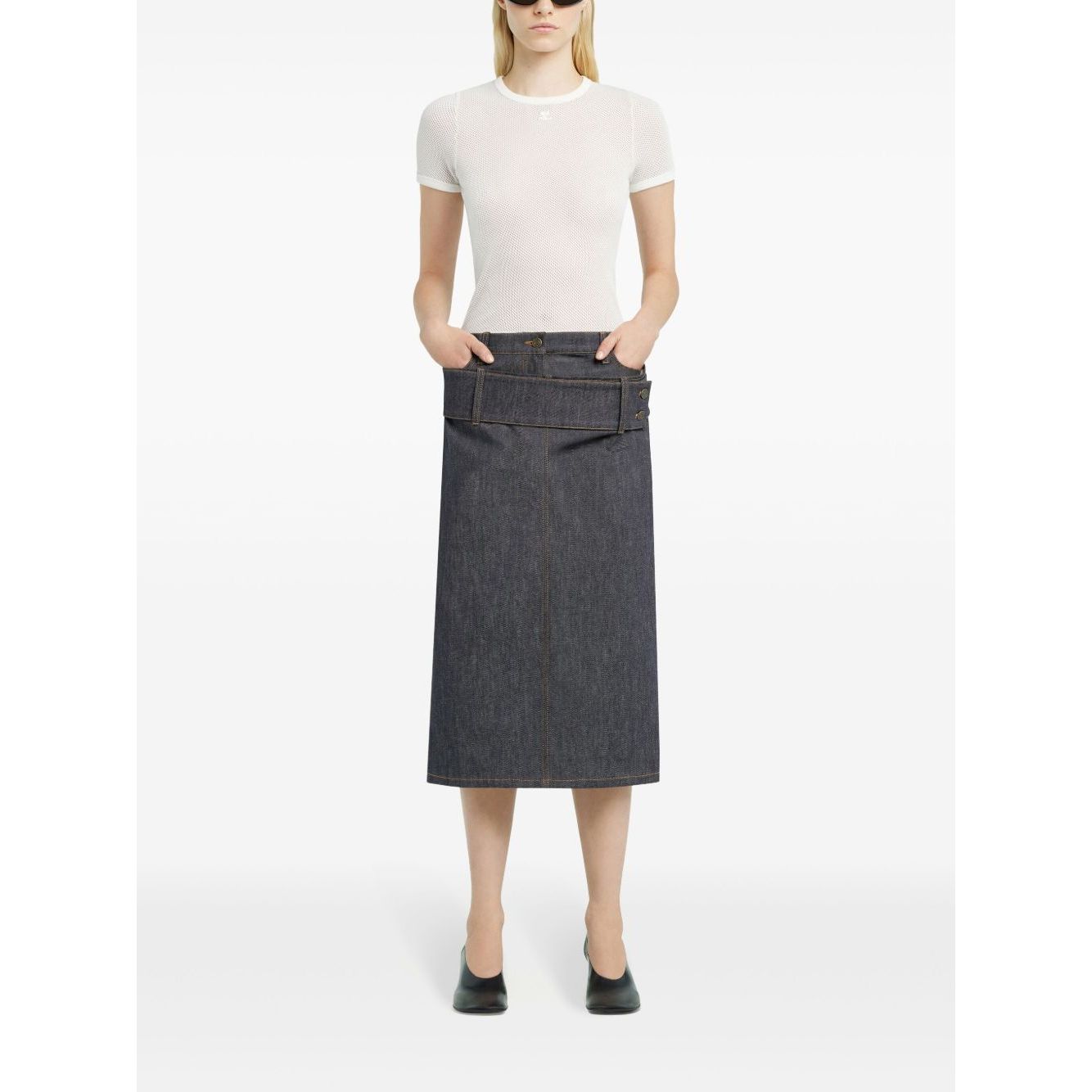 Courreges Pre Courrèges Mesh T-shirt