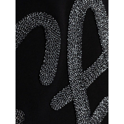 Emporio Armani Cotton-jersey T-shirt with oversized lurex logo