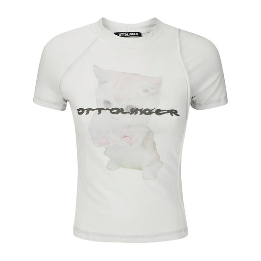 Ottolinger logo print T-shirt Topwear