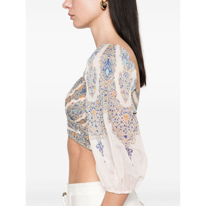 Zimmermann Zimmerman pleated design top