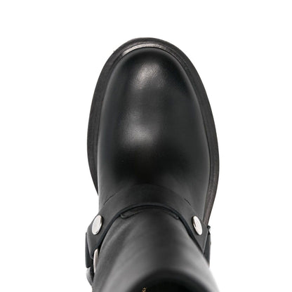 Golden Goose leather biker boots