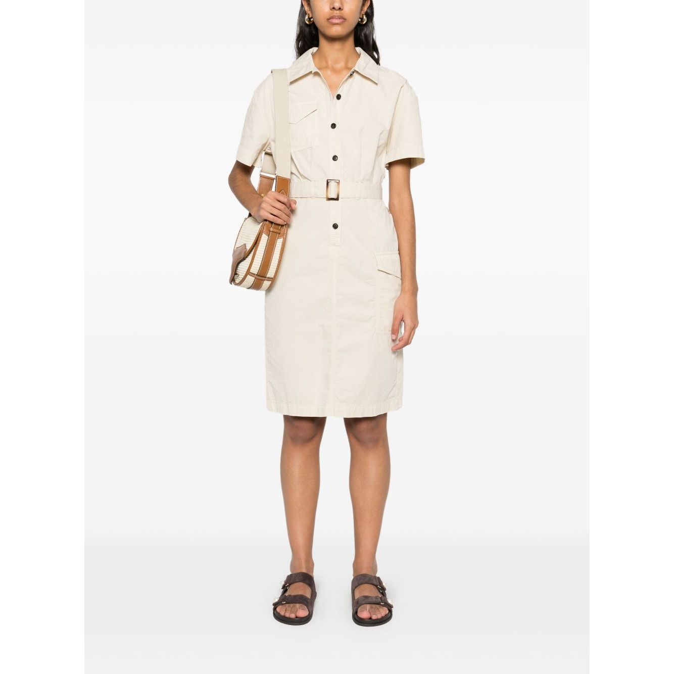 Woolrich belted shirt dress
