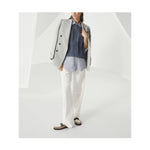 Brunello Cucinelli Shirts Clear Blue MH756NL416C503-P25