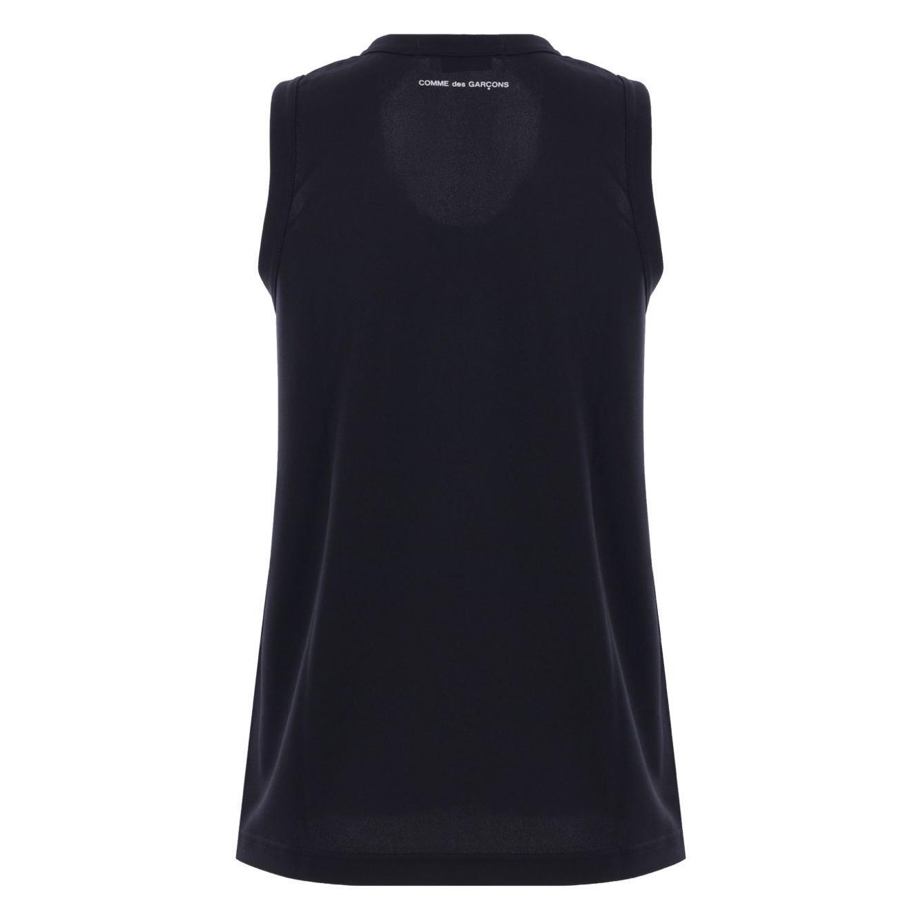 Comme des Garcons Top Black Topwear