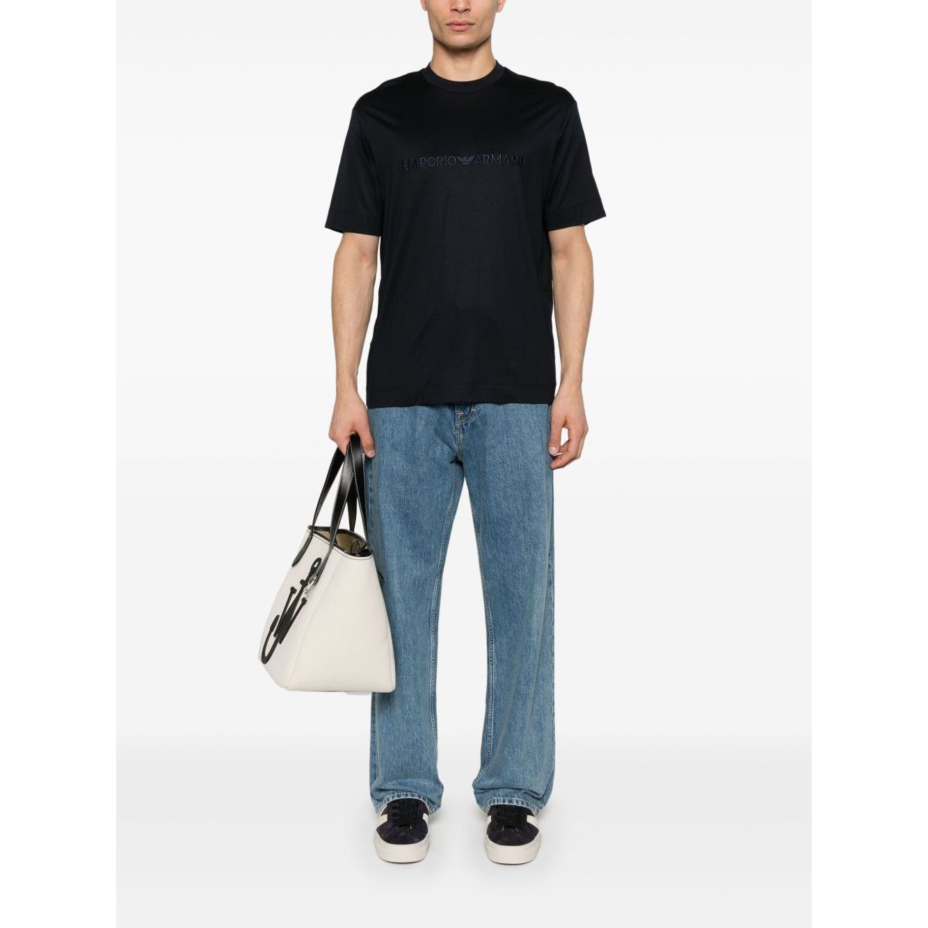 Emporio Armani logo-patch T-shirt