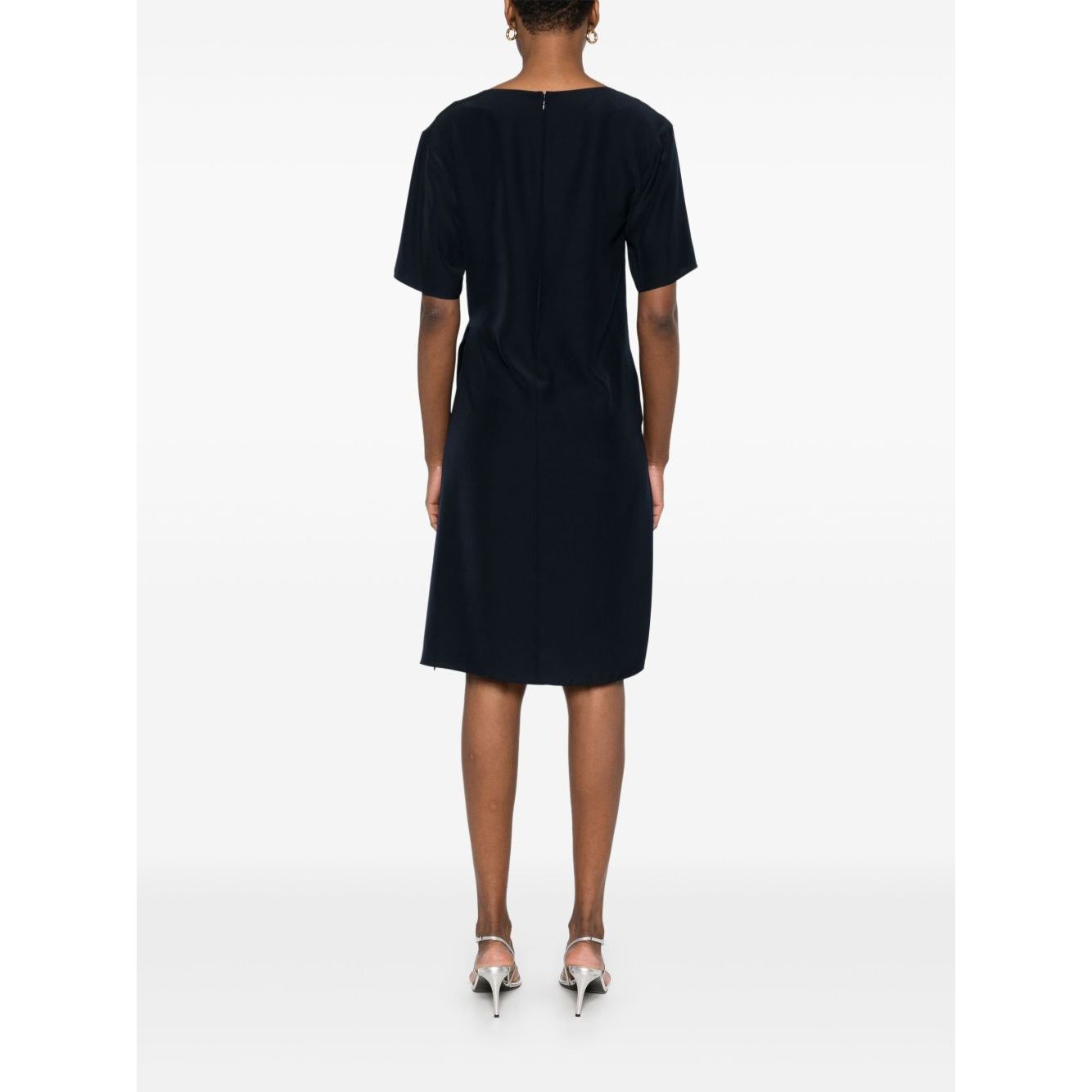 Emporio Armani Short dress with side knot