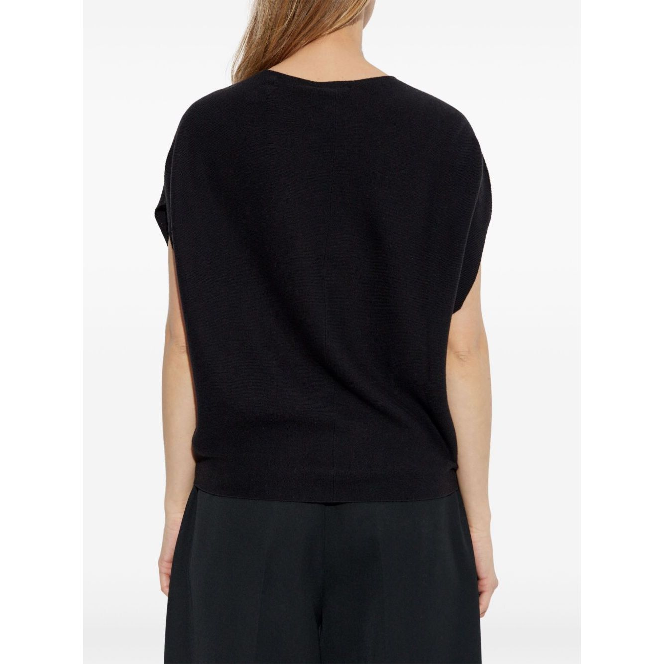 Emporio Armani seamless knitted top