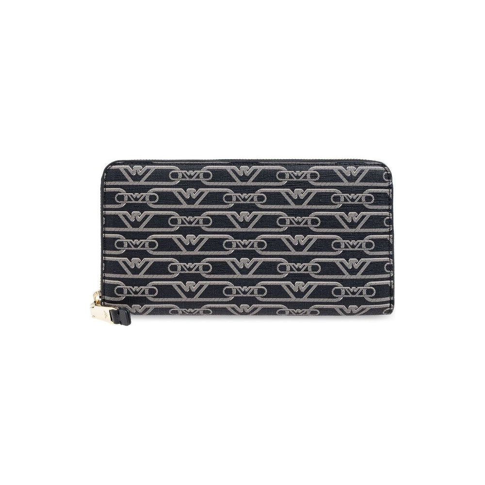 Emporio Armani Allover logo continental wallet Wallets