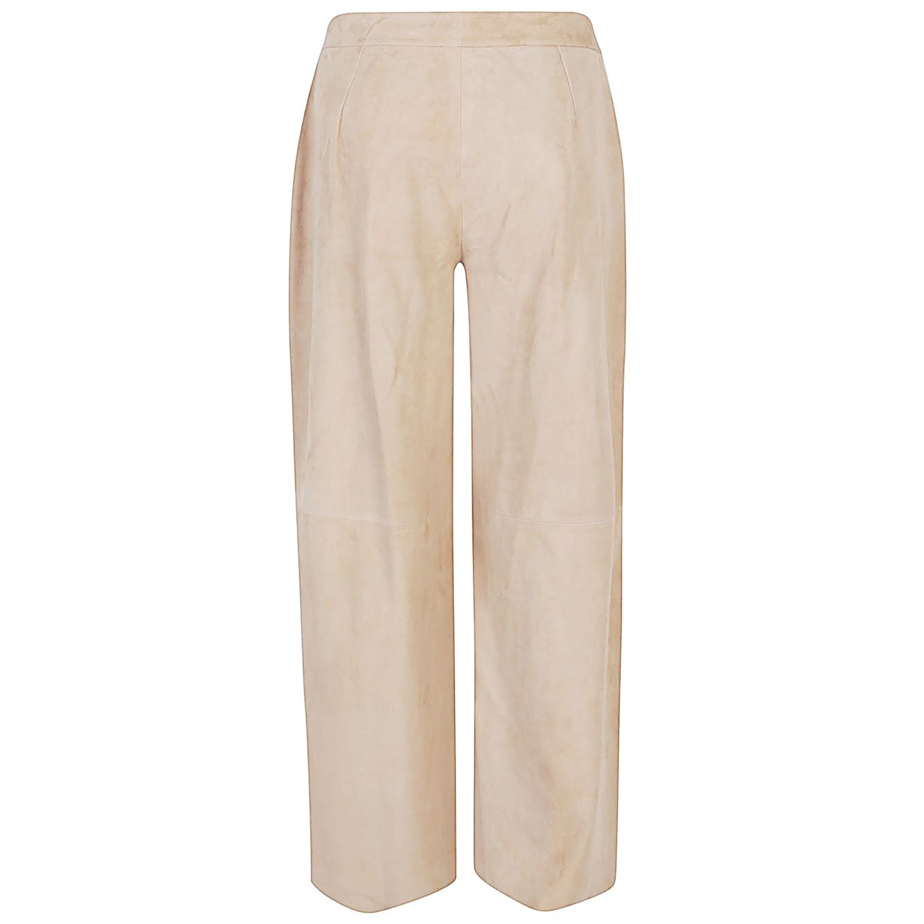 Via Masini 80 Trousers Beige Trousers