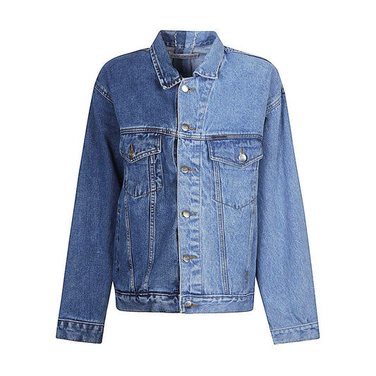 E.L.V. DENIM Coats Blue