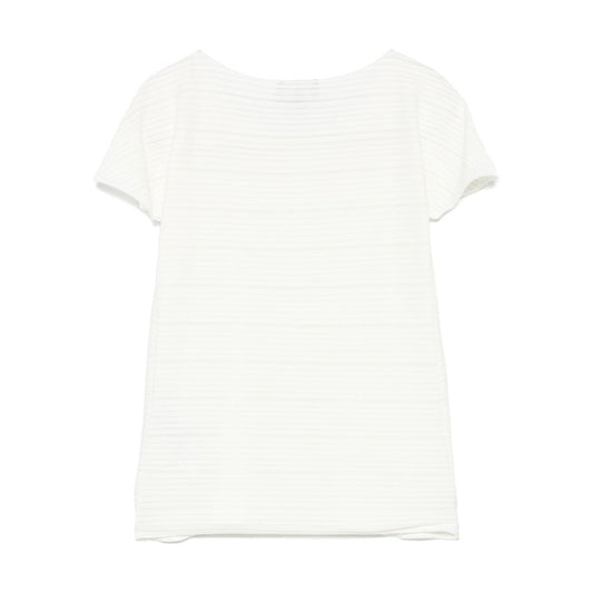 Emporio Armani Ribbed T-shirt Topwear