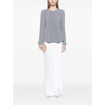 Emporio Armani Jacket in fluid woven fabric with pleats Jackets
