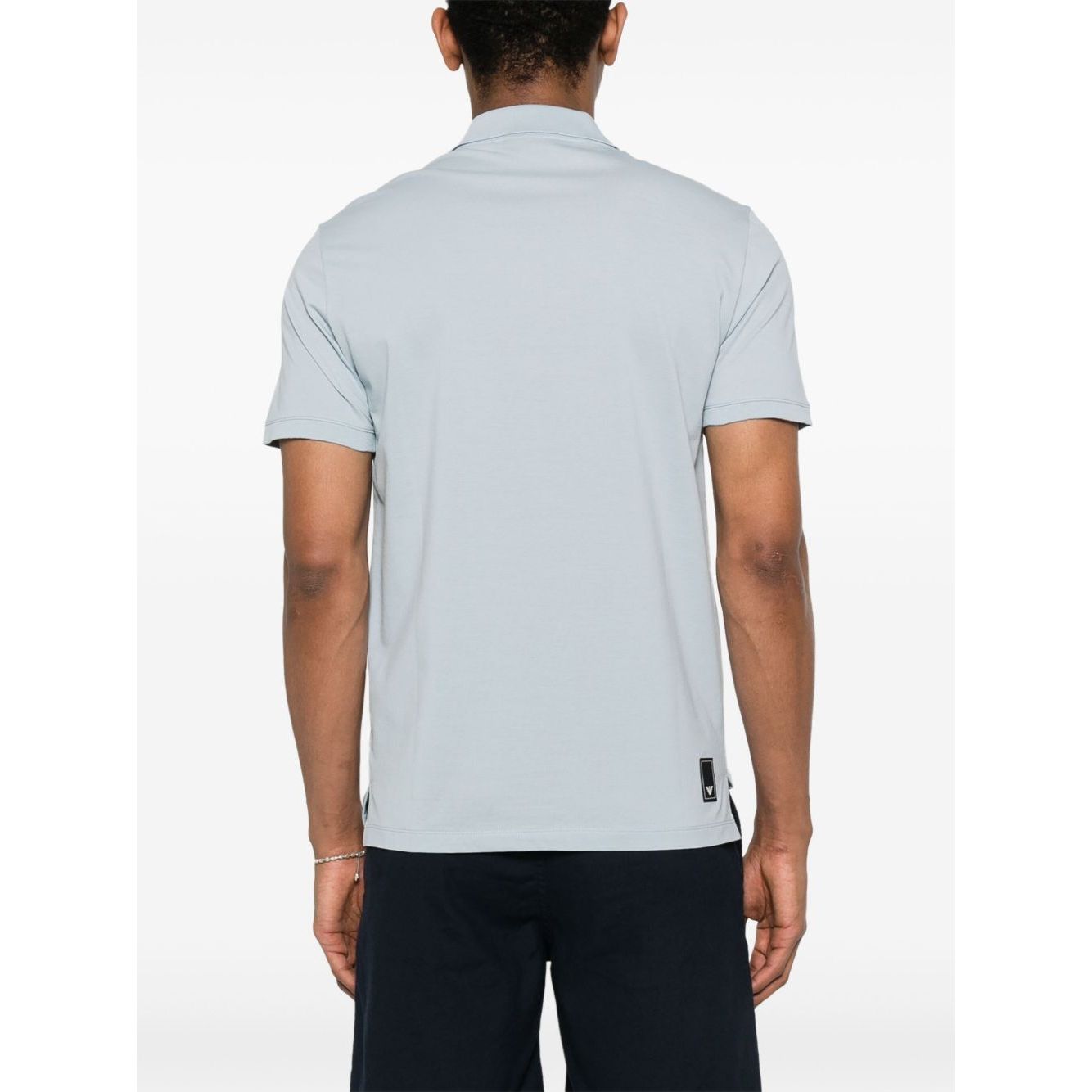 EMPORIO ARMANI CAPSULE T-shirts and Polos Clear Blue Topwear