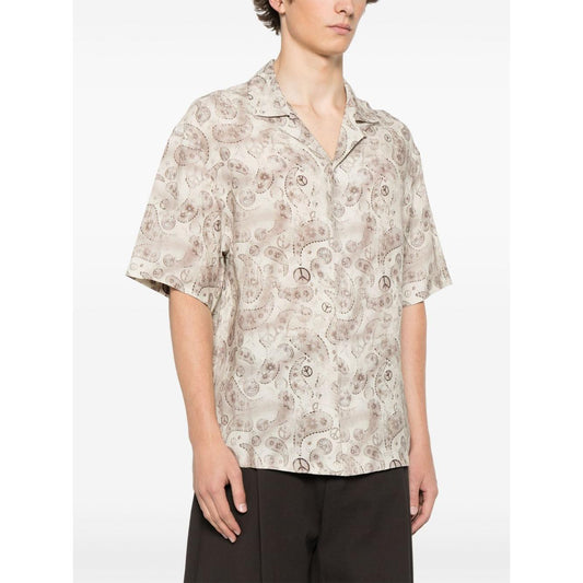 Emporio Armani Shirts Beige Shirts