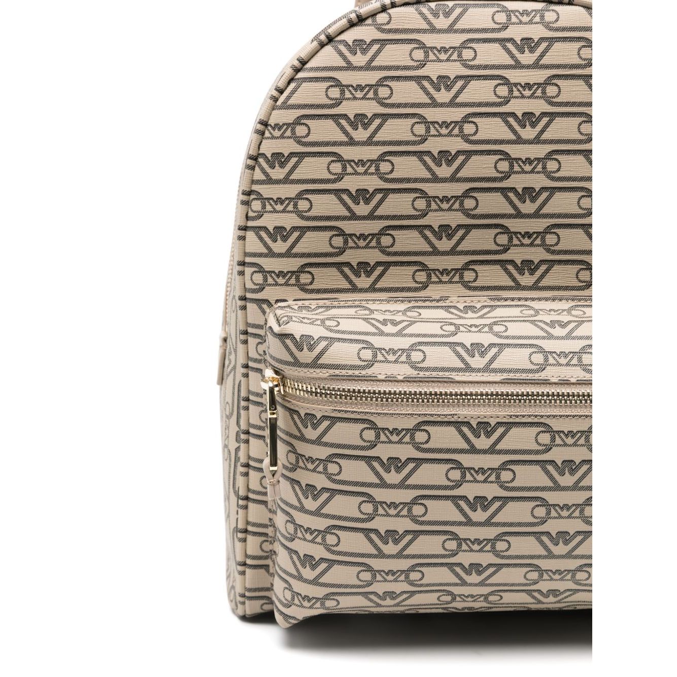 Emporio Armani Mini backpack with monogram print