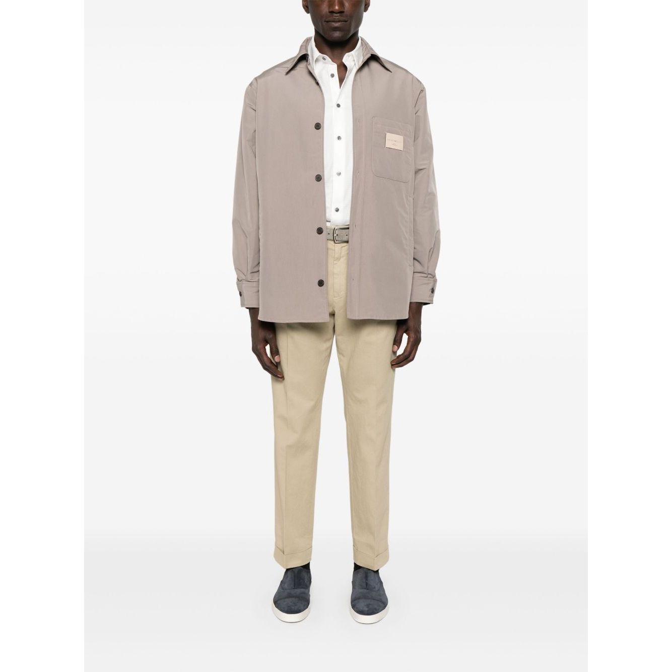 Emporio Armani Shirts Dove Grey