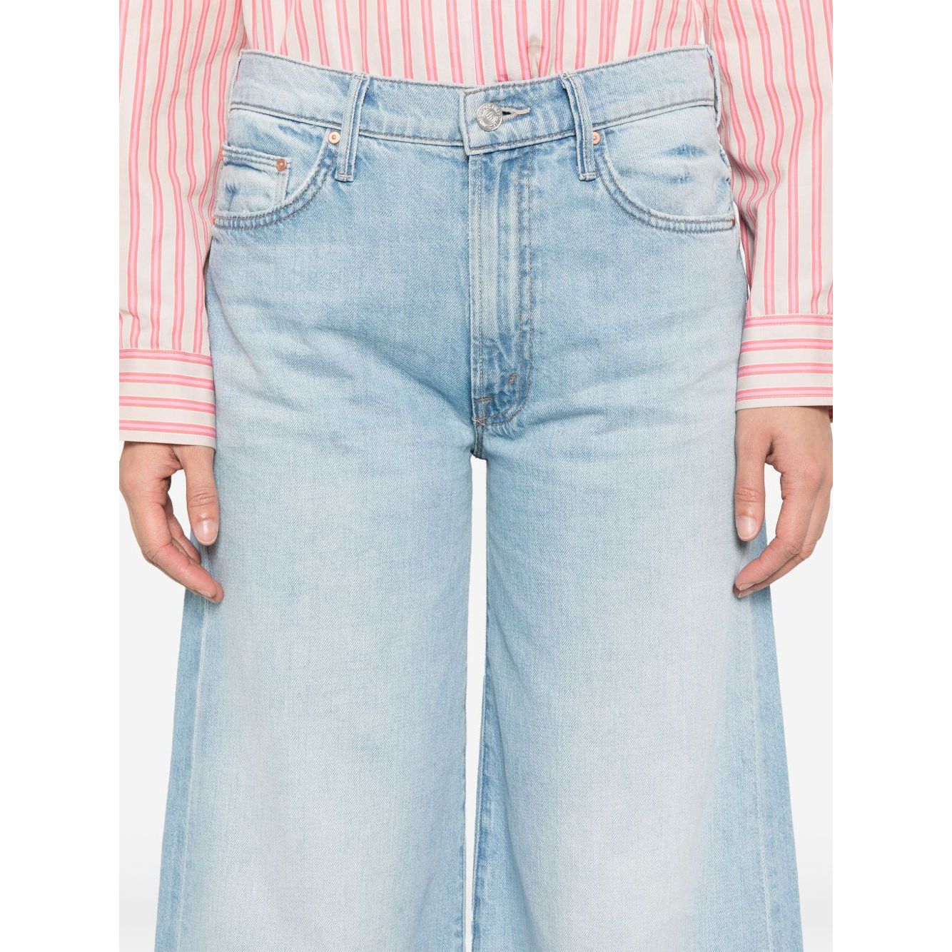 Mother Jeans Clear Blue