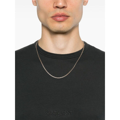 Saint Laurent T-shirt with logo Topwear