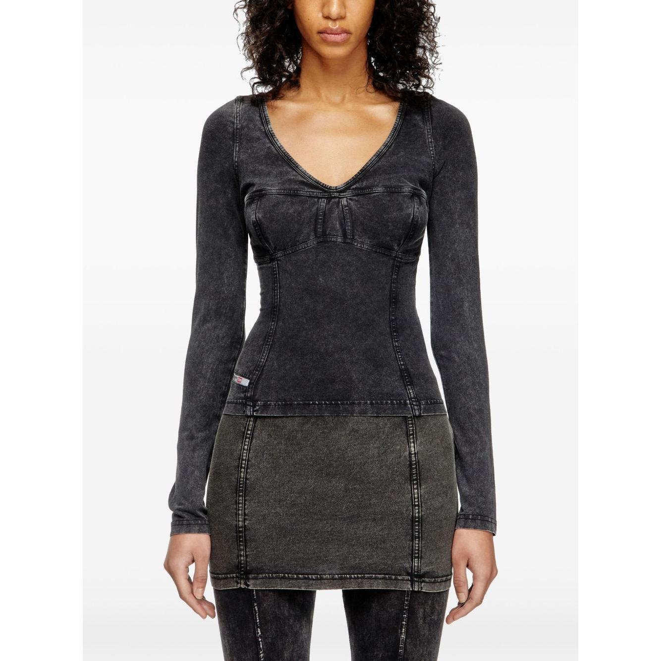 Diesel Sweaters Black Topwear