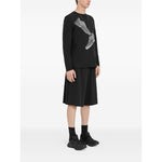 MM6 X SALOMON T-shirts and Polos Black Topwear
