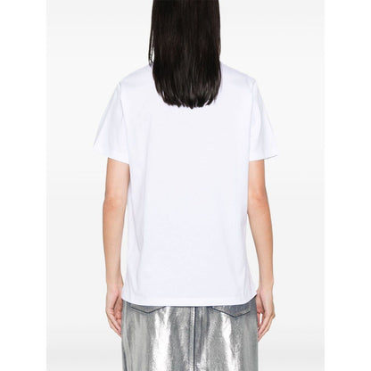 GANNI T-shirts and Polos White Topwear