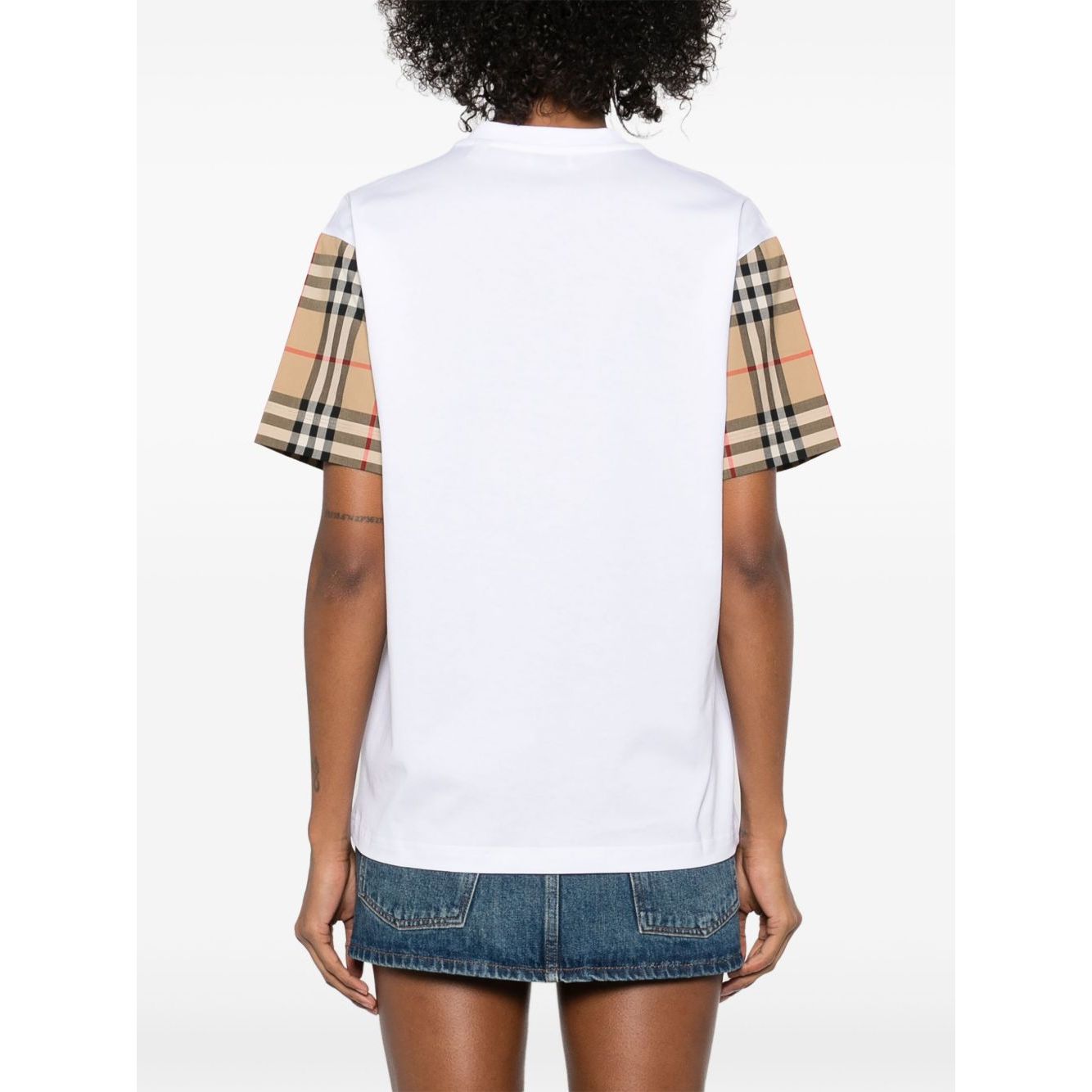 Burberry Vintage Check-sleeve T-shirt