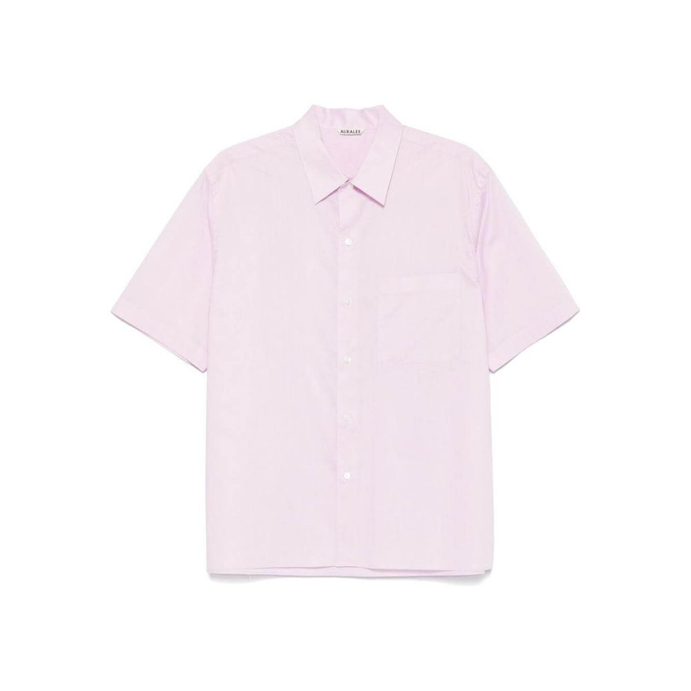 AURALEE Shirts Pink Shirts
