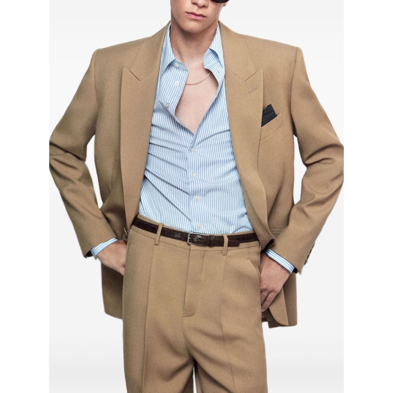 Saint Laurent Jackets Beige Jackets