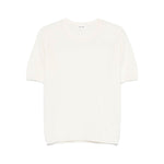 032C Sweaters White S25SF011FEATHERWHITE-AI25