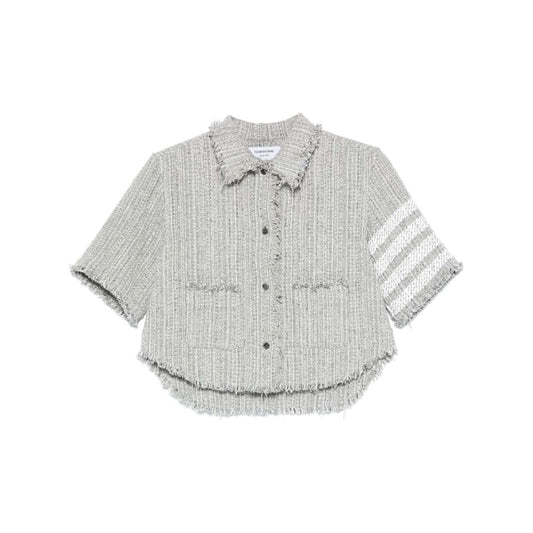 Thom Browne Shirts Grey Shirts