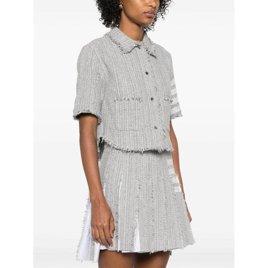Thom Browne Shirts Grey Shirts