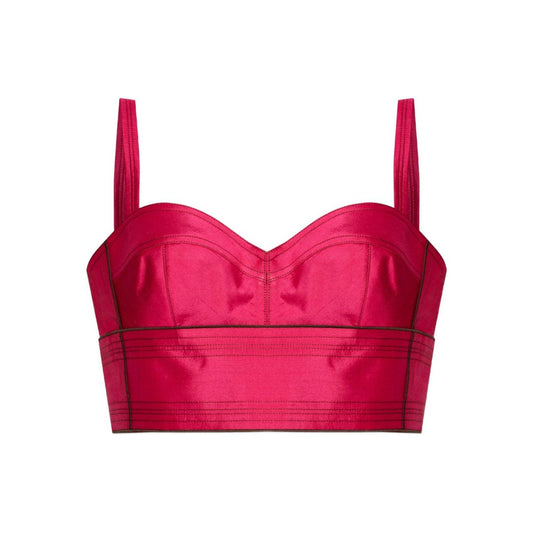 Tory Burch Top Fuchsia Topwear