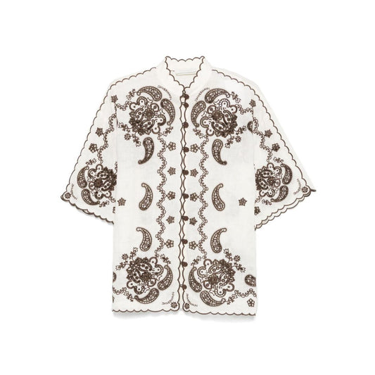 Zimmermann Shirts Ivory Shirts