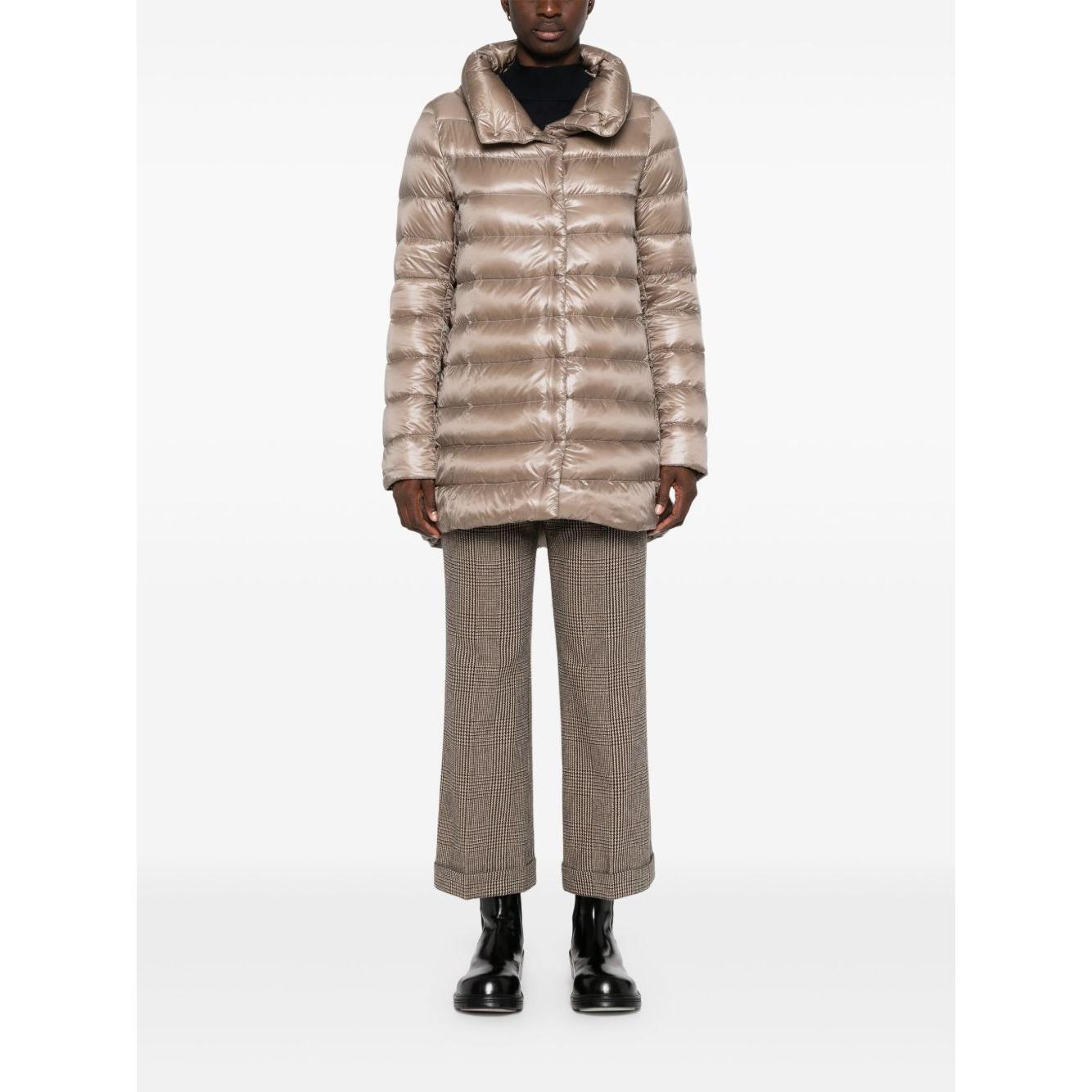 Herno Coats Dove Grey Jackets