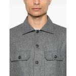 Brunello Cucinelli Shirts Grey Shirts