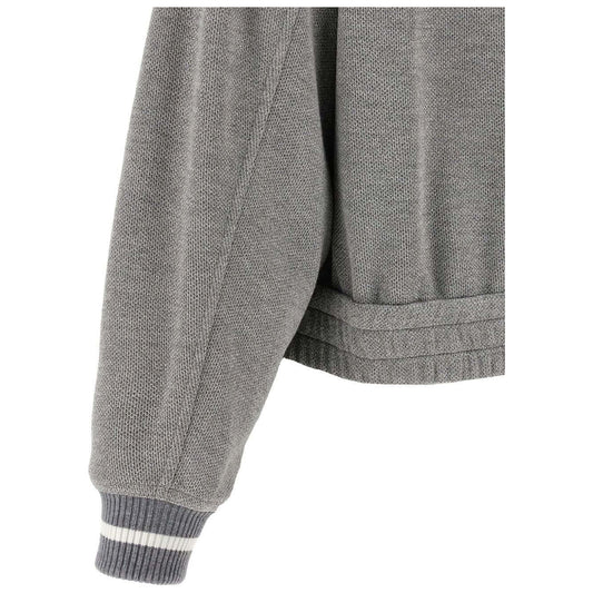 Brunello Cucinelli Sweaters Grey Topwear
