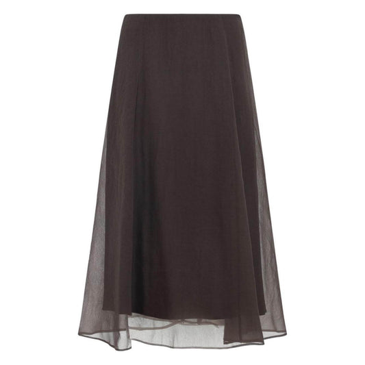 Brunello Cucinelli Skirts Brown Skirts