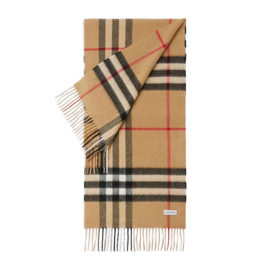 Burberry Check cashmere scarf Scarves Hats & Gloves