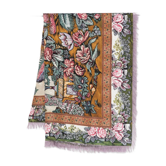 Pierre Louis Mascia Printed silk scarf Scarves Hats & Gloves