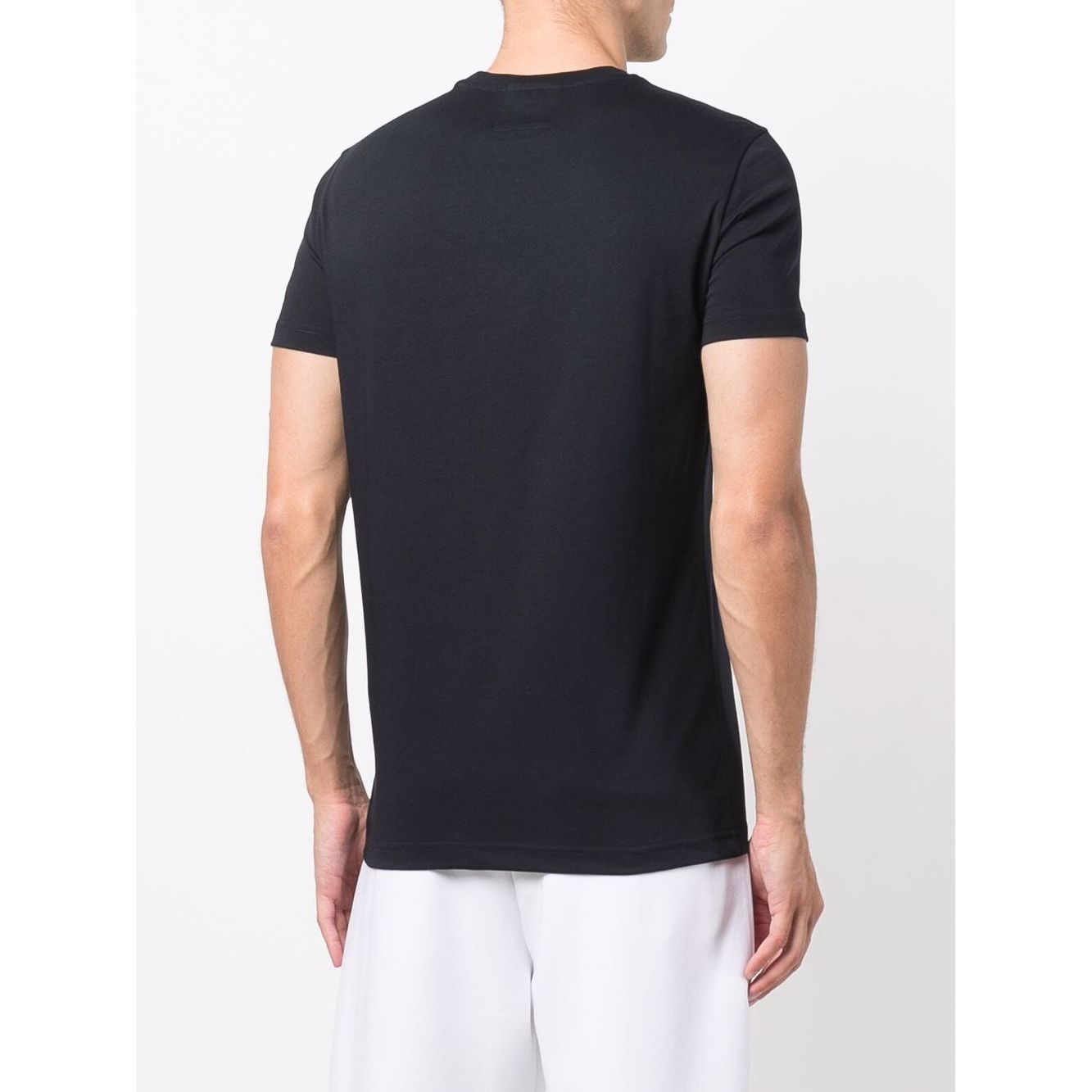 Emporio Armani T-shirts and Polos Blue Topwear