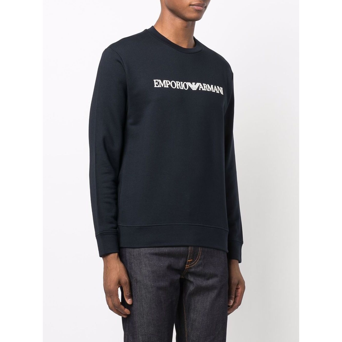 Emporio Armani Sweaters Blue